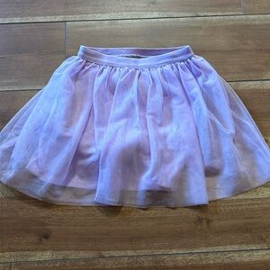 Purple tulle skort